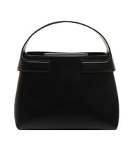 BORBONESE ARMOR  Handbag, with shoulder strap, in leather Black - Women’s Bags - 5