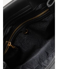 BORBONESE ARMOR  Handbag, with shoulder strap, in leather Black - Women’s Bags - 6