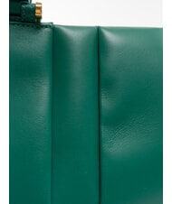 BORBONESE L ECLAIR  Maxi Shoulder Bag, in leather forest - Women’s Bags - 2