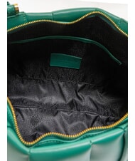 BORBONESE L ECLAIR  Maxi Shoulder Bag, in leather forest - Women’s Bags - 4