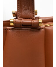 BORBONESE L ECLAIR  Maxi Shoulder Bag, in leather coconut - Women&rsquo;s Bags - 3