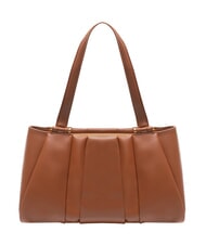 BORBONESE L ECLAIR  Maxi Shoulder Bag, in leather coconut - Women&rsquo;s Bags - 4