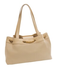 BORBONESE FILO  Shoulder bag, leather sand - Women’s Bags - 2