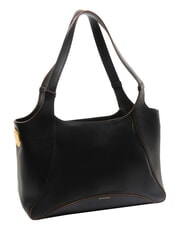 BORBONESE MEDAILLE  Shoulder bag, leather Black - Women’s Bags - 2