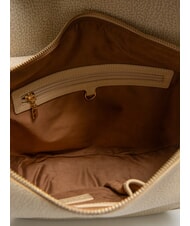 BORBONESE NUEVE COATED OP SOFT  Shoulder bag sand - Women’s Bags - 6