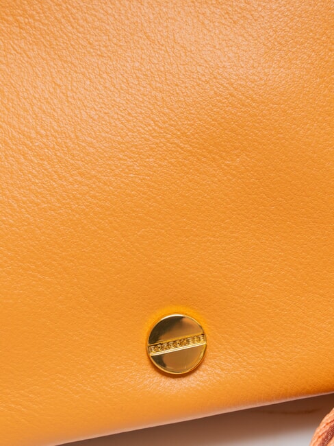 VITE Mini shoulder bag, in leather tangerines - Women’s Bags