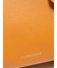 BORBONESE DEJEUNER  Mini Hand Bag, with shoulder strap tangerines - Women’s Bags - 4