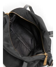 BORBONESE TEAPOT  Shoulder bag black / natural op - Women’s Bags - 5