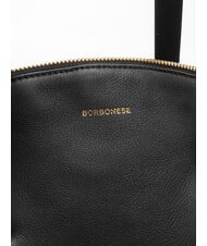 BORBONESE BLOOM  Handbag, with shoulder strap Black - Women’s Bags - 3
