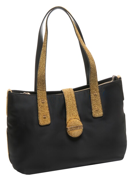 ECLIPSE Shopping Bag black / natural op - Women’s Bags