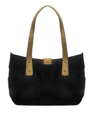 BORBONESE ECLIPSE Shopping Bag black / natural op - Women’s Bags - 4