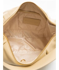 BORBONESE BLOOM Shoulder bag, leather sand - Women’s Bags - 5