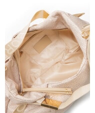 BORBONESE FOLD  Shoulder bag, with shoulder strap sand - Women’s Bags - 4