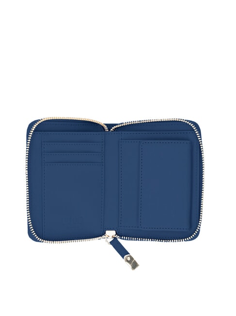 CALIWEN S Small zip around wallet dusty blue - Women’s Wallets