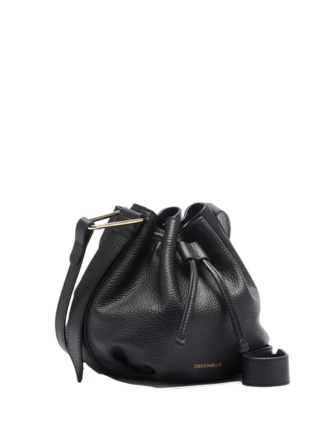 MALORY  Mini Leather Bucket Black - Women’s Bags