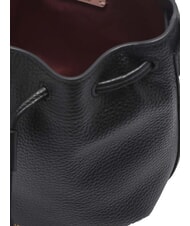 COCCINELLE MALORY  Mini Leather Bucket Black - Women’s Bags - 3