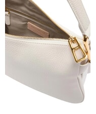 COCCINELLE MAGIE SOFT Leather shoulder bag with shoulder strap white - Women’s Bags - 4