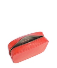 COCCINELLE TEBE Shoulder bag in textured leather gazpacho - Women’s Bags - 4