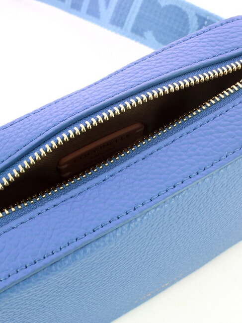 TEBE Shoulder bag in textured leather blue - Women&rsquo;s Bags