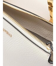 COCCINELLE ARLETTIS Textured leather minibag white - Women&rsquo;s Bags - 4