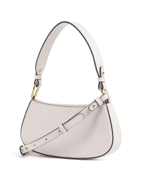 MERVEILLE Shoulder bag in textured leather white - Women’s Bags