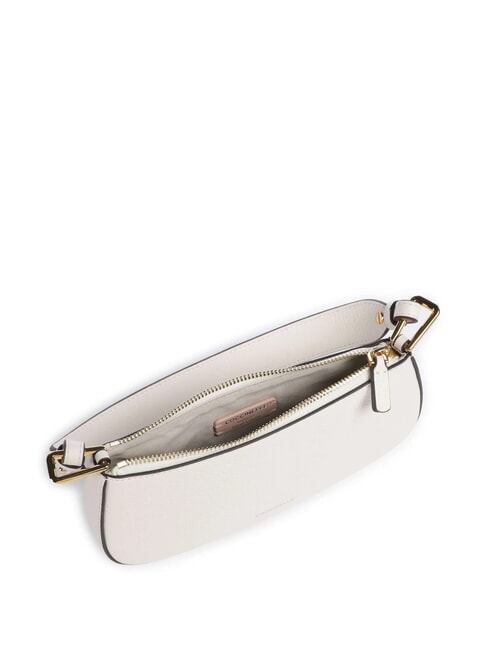 MERVEILLE Shoulder bag in textured leather white - Women’s Bags