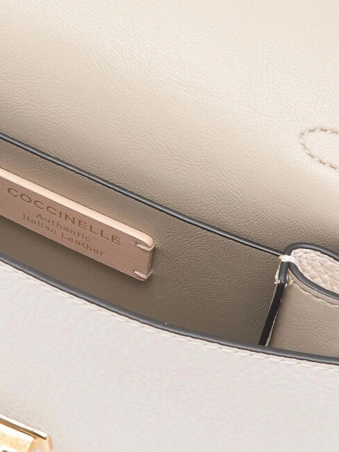 ARLETTIS Textured leather mini bag white - Women&rsquo;s Bags