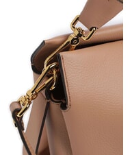 COCCINELLE BOHEME GRANA DOUBLE Handbag, with shoulder strap, in leather skin/gazpacho - Women’s Bags - 3
