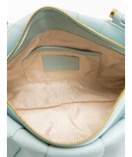 BORBONESE L ECLAIR  Shoulder bag, in leather marine - Women’s Bags - 5