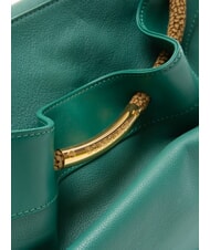 BORBONESE FILO Shoulder bag, leather forest - Women’s Bags - 4