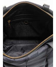 BORBONESE CROISSANT  Shoulder bag dark black - Women’s Bags - 5