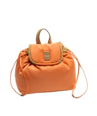 BORBONESE CAHIER Backpack tangerine/natural op - Women’s Bags - 2