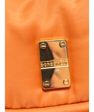 BORBONESE CAHIER Backpack tangerine/natural op - Women’s Bags - 3