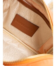 BORBONESE ECLIPSE  Mini Shoulder Camera Bag tangerine/natural op - Women’s Bags - 5