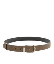 BORBONESE GRAFFITI Belt natural op / black - Belts - 2