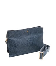 BORBONESE L'ECOLE NYLON Shoulder bag with three compartments denim - Women’s Bags - 2