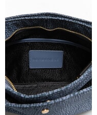 BORBONESE L'ECOLE NYLON Shoulder bag with three compartments denim - Women’s Bags - 4