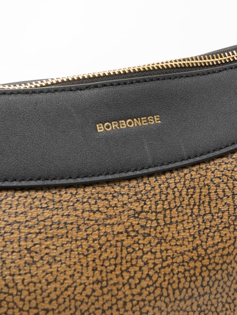 LA VOILE  Shoulder bag natural op / black - Women’s Bags