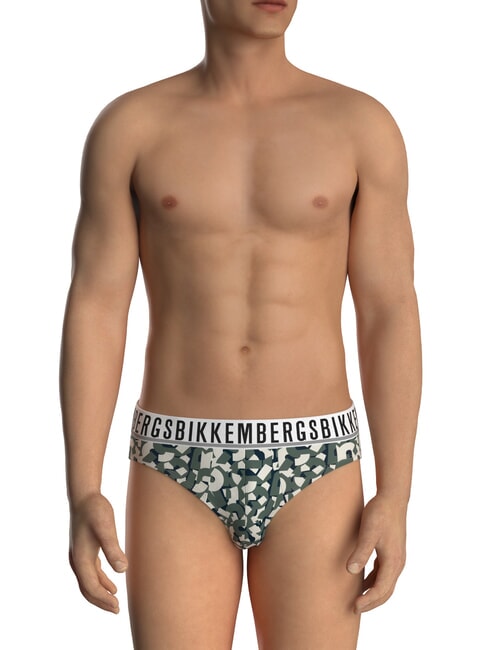 BRIEF MIX 3 slip forest - Men's briefs