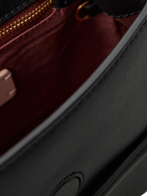 CARMY  Mini shoulder bag, in leather Black - Women&rsquo;s Bags