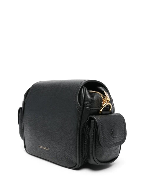 CAMPUS  Mini shoulder bag, in leather Black - Women’s Bags