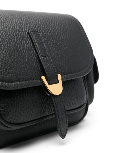 CAMPUS  Mini shoulder bag, in leather Black - Women’s Bags