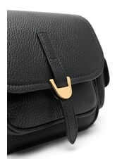 COCCINELLE CAMPUS  Mini shoulder bag, in leather Black - Women’s Bags - 3