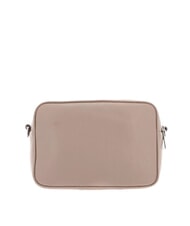 MANDARINA DUCK MELLOW Shoulder camera bag in leather warm taupe - Women’s Bags - 4