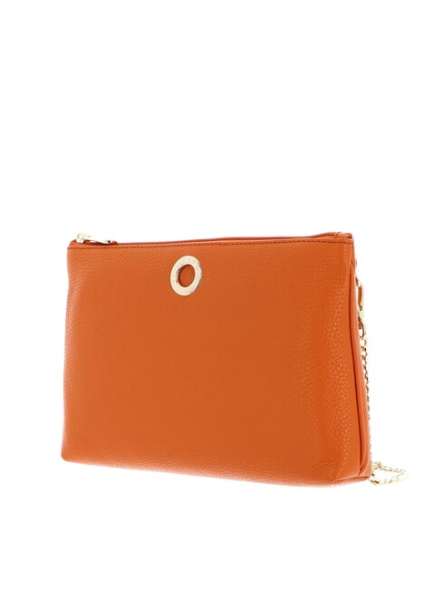 MELLOW Chain shoulder bag in leather marmalade - Women’s Bags