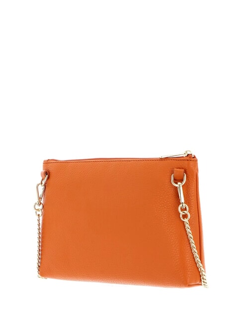 MELLOW Chain shoulder bag in leather marmalade - Women’s Bags