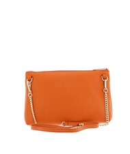 MANDARINA DUCK MELLOW Chain shoulder bag in leather marmalade - Women’s Bags - 4