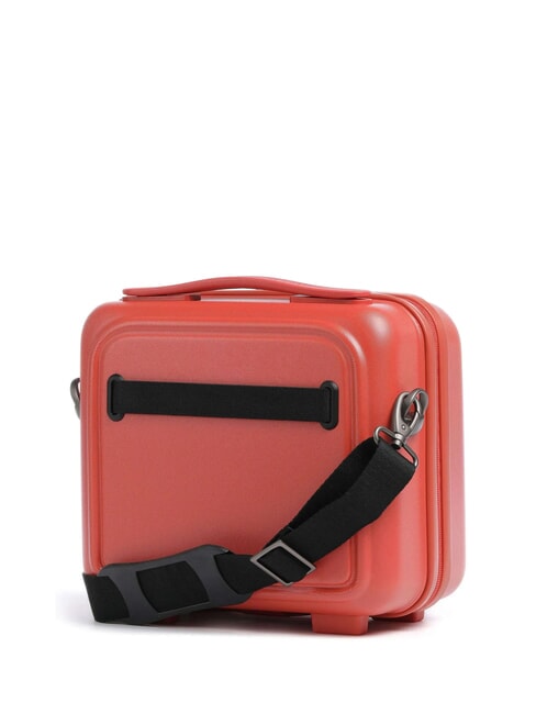 LOGODUCK + Rigid beauty case with shoulder strap ginger - Beauty Case
