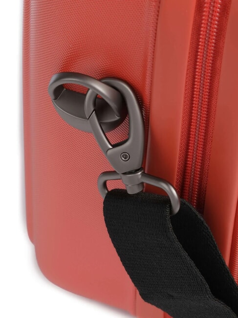 LOGODUCK + Rigid beauty case with shoulder strap ginger - Beauty Case