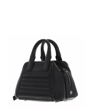 MANDARINA DUCK I-CON Mini leather bag with shoulder strap Black - Women’s Bags - 2